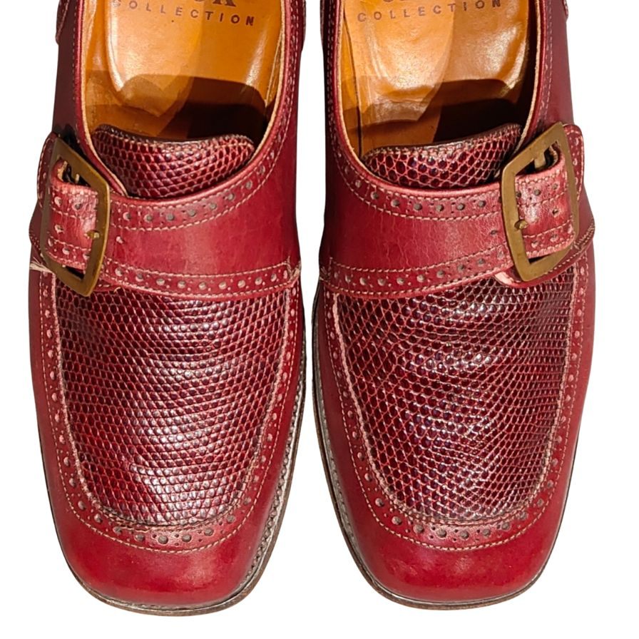 【Tricker’s】トリッカーズ ビジネスシューズ リザード ブラウン(茶系) サイズ UK7 ラスト