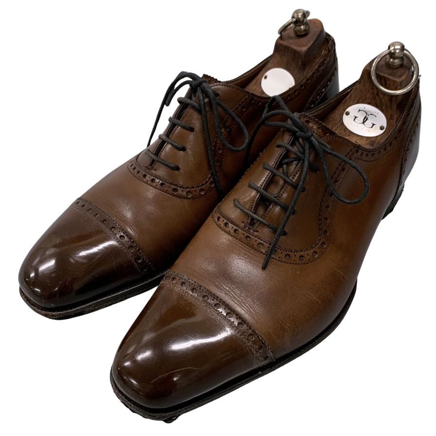 Gaziano&Girling WILTSHIRE 8.5 Dウィズ 茶 ガジアーノ&ガーリング/ISHAM/アイシャム/Uチップ/TG73ラスト
