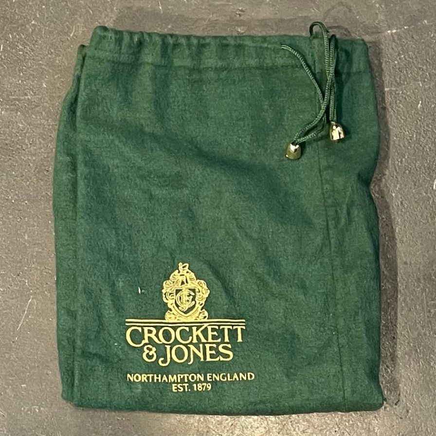 【CROCKETT&JONES】クロケット&ジョーンズ クロケット&ジョーンズ トレーディングポスト別注 ウェンドーバー スリッポン バックスキン ネイビー サイズUK6.5E