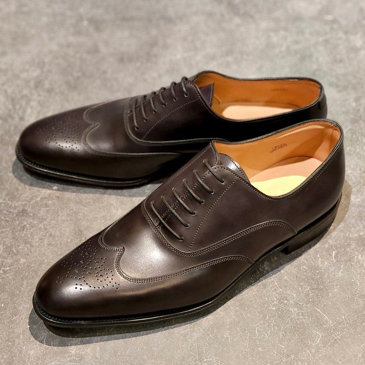 希少【HERMES】エルメス ジョンロブ製 ヘクター HECTOR フルブローグ