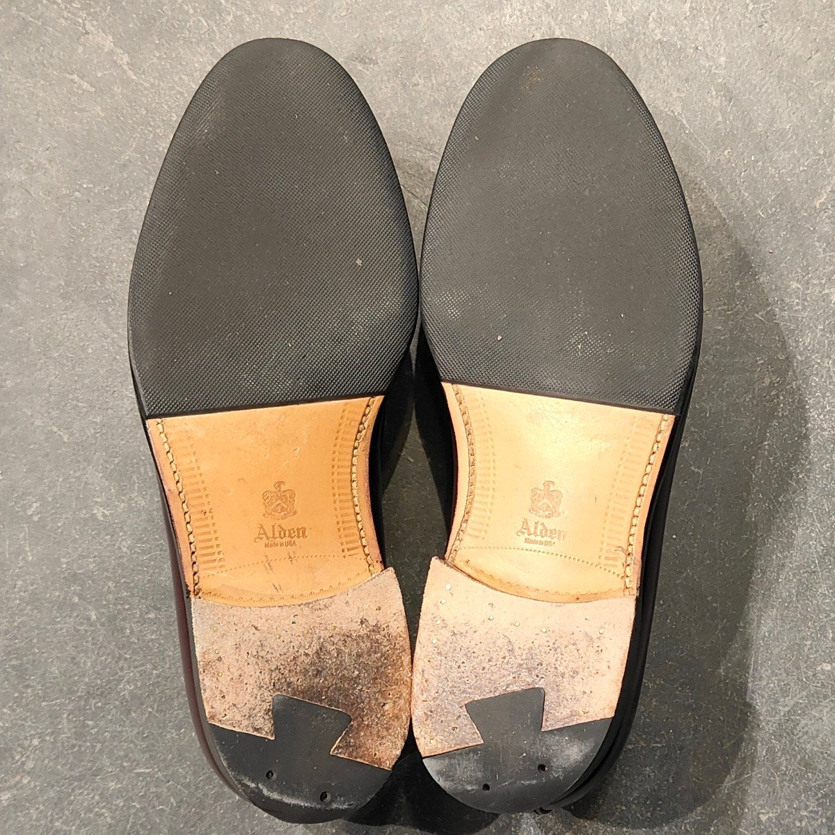 希少 極美品 【ALDEN】オールデン ビューティ&ユース別注 3770 タッセルローファー コードバン ダークバーガンディ サイズUS8D アバディーンラスト