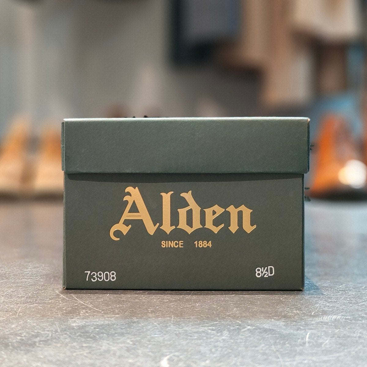 希少 新品未使用 【ALDEN】オールデン 73908 レンジャーモック コードバン ウイスキー サイズ US8.5D バンラスト