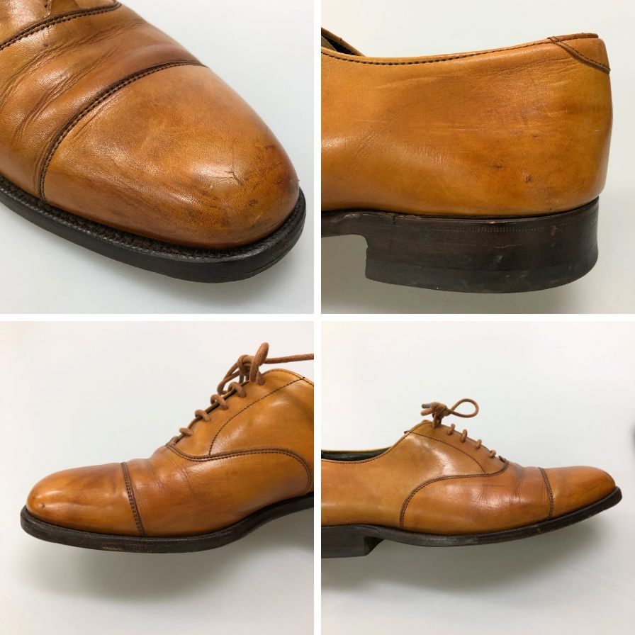 【JOSEPHCHEANEY】ジョセフチーニー ビジネスシューズ ストレートチップ ブラウン(茶系) サイズ 7 ラスト