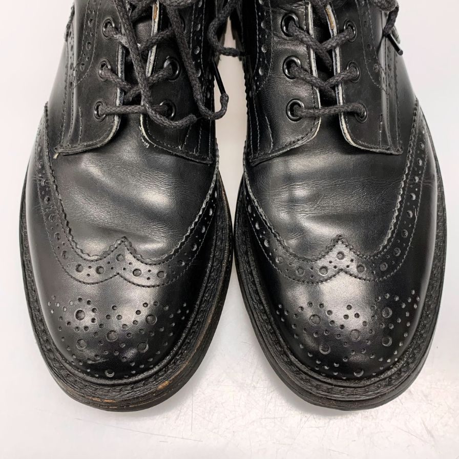 【Tricker`s】トリッカーズ M2508 ブーツ カーフ ブラック(黒) サイズ 7ハーフ ラスト