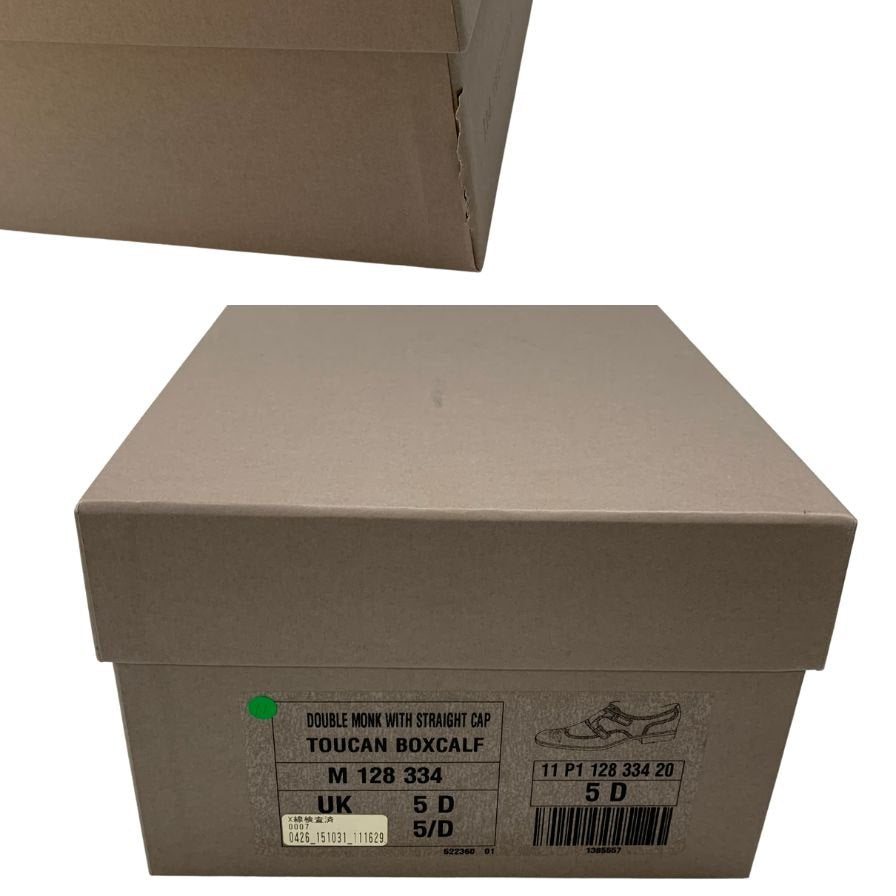 【J.M.WESTON】ジェイエムウエストン 334 ビジネスシューズ カーフ ブラウン(茶系) サイズ 5 ラスト