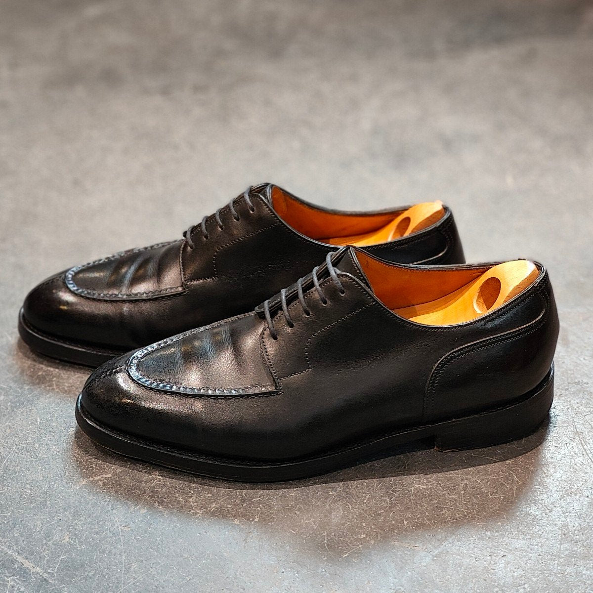 希少 美品【JOHN LOBB】ジョンロブ シャンボード Uチップ ブラック サイズ UK5.5E 8695ラスト