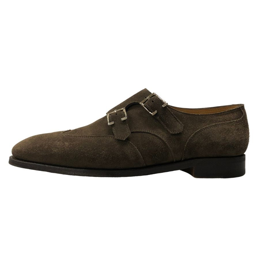 【John Lobb】ジョンロブ ビジネスシューズ スエード ブラウン(茶系) サイズ 6E 7000ラスト