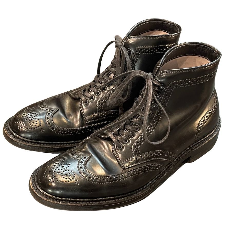 【オールデン】ALDEN 4465HC ブーツ コードバン ブラック(黒) サイズ US8D ラスト