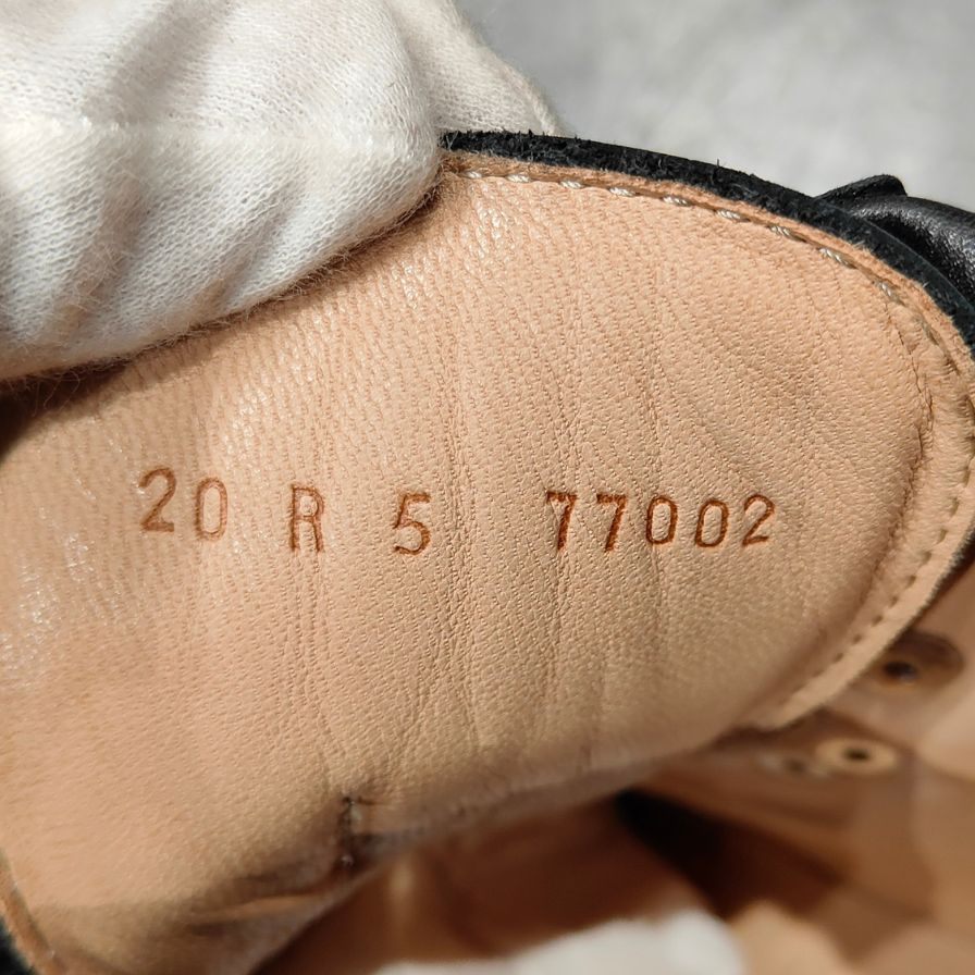 極美品【Paraboot】パラブーツ アヴォリアーズ トレッキングブーツ カーフ ブラック サイズUK5