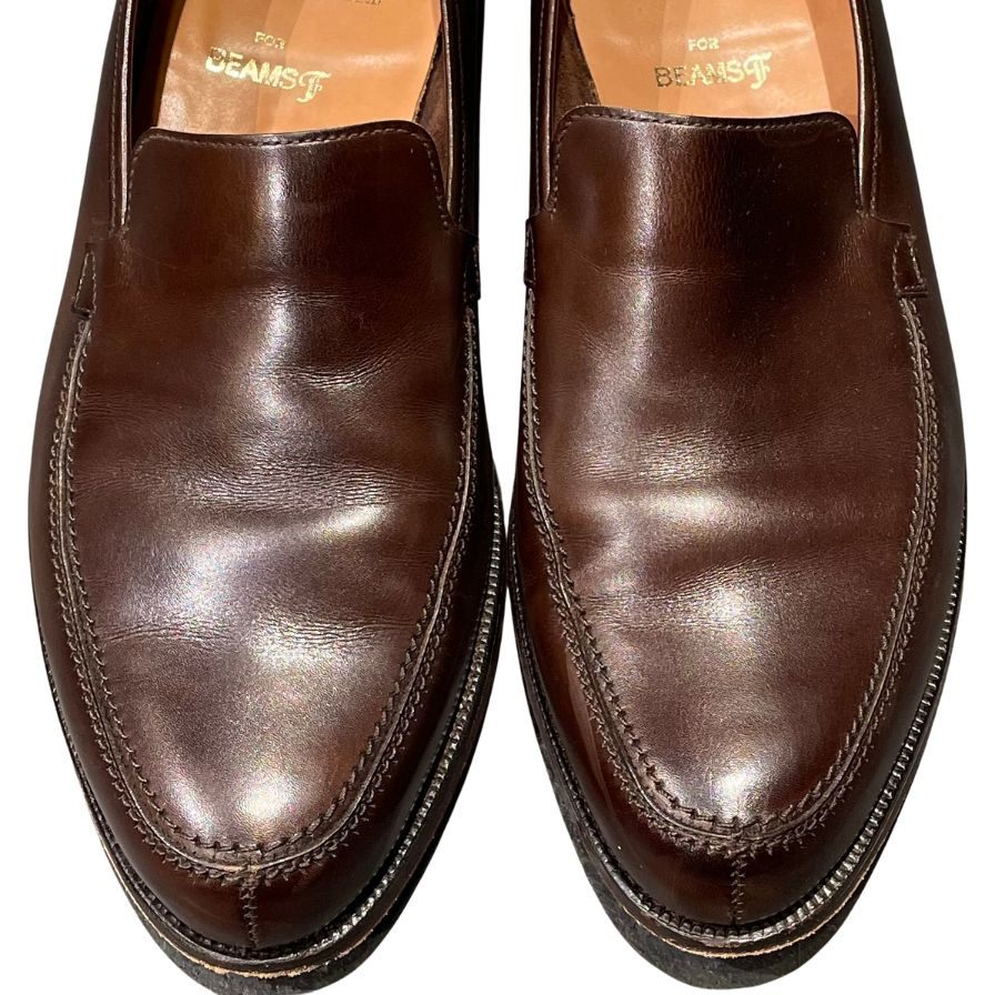 【CROCKETT&JONES】クロケット&ジョーンズ ローファー ブラウン(茶系) サイズ UK8.5E ラスト