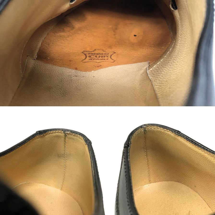 【Paraboot】パラブーツ ビジネスシューズ Uチップ ブラック サイズ UK5.5 ラスト