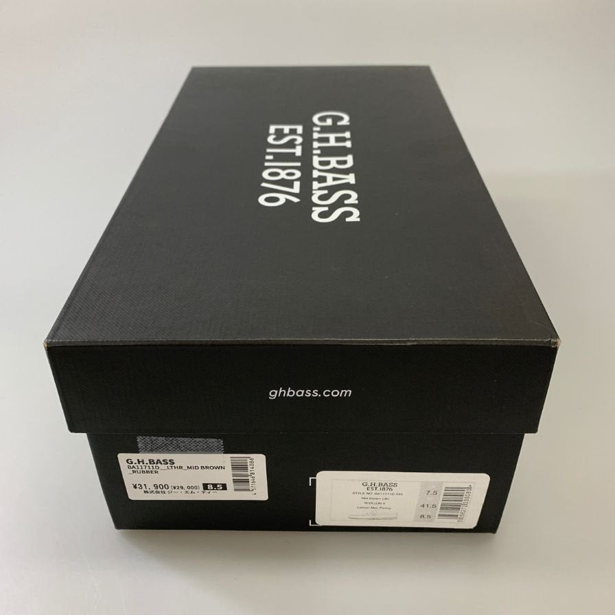 【G.H.Bass&Co.】ジーエイチバス ローファー ブラウン(茶系) サイズ 8.5 ラスト