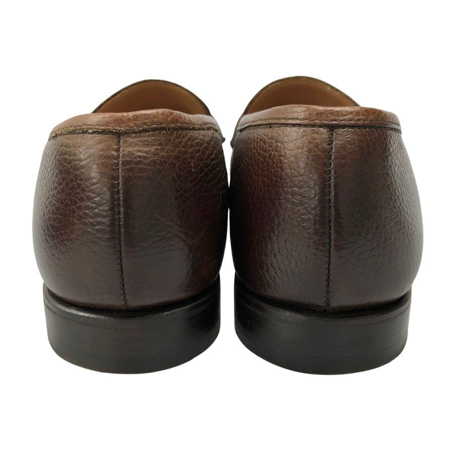 【CROCKETT&JONES】クロケット&ジョーンズ ローファー カーフ 木目 サイズ - ラスト