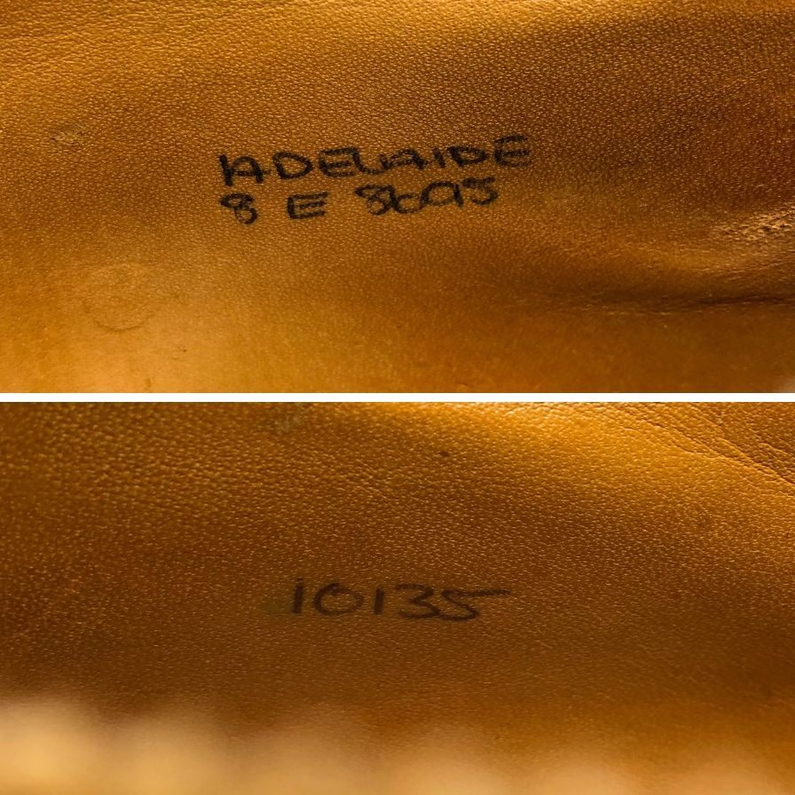 希少 茶箱【JOHN LOBB】ジョンロブ アデレード ライトブラウン サイズUK8E 8695ラスト