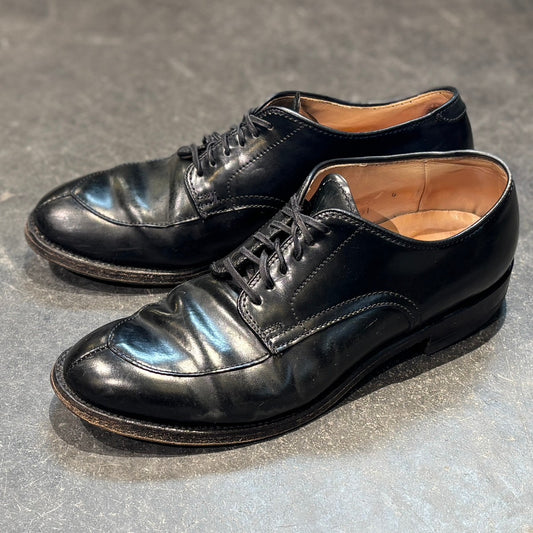 【Alden】オールデン レザーシューズ 54331 Vチップ コードバン ブラック サイズUS7D モディファイドラスト