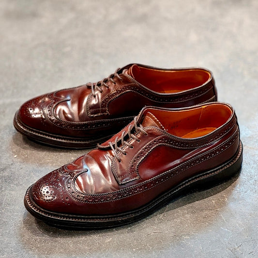 【ALDEN】オールデン 975 LWB コードバン ダークバーガンディ サイズ US7D バリーラスト 参考定価¥214,500-