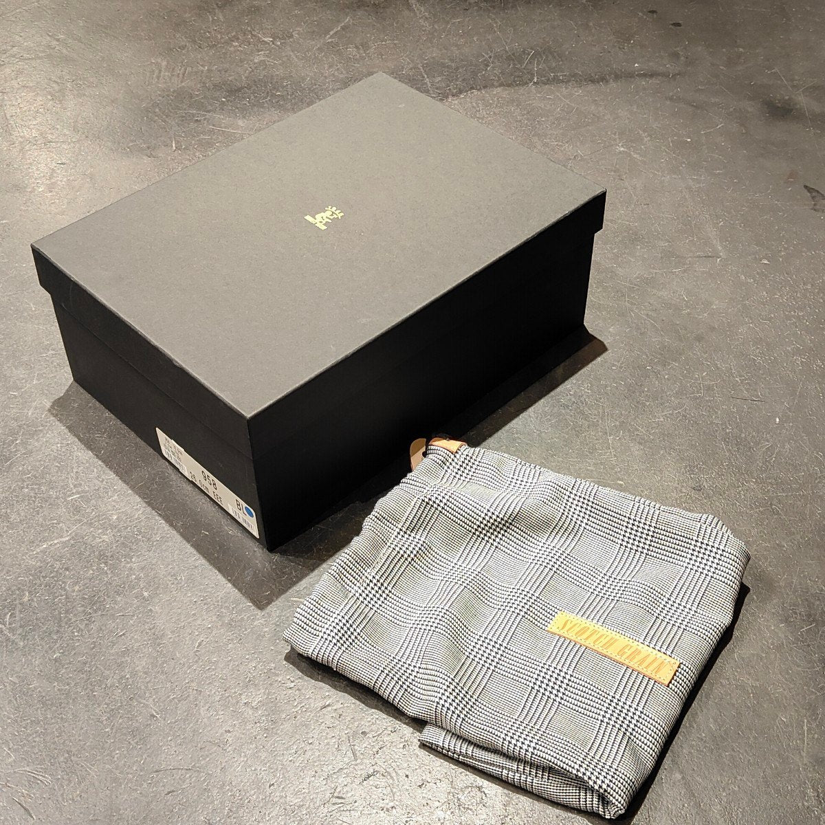 使用数回 【SCOTCH GRAIN】スコッチグレイン インペリアルプレステージ 958BL ストレートチップ カーフ ブラック サイズ 26.0EEE 参考定価¥66,000-