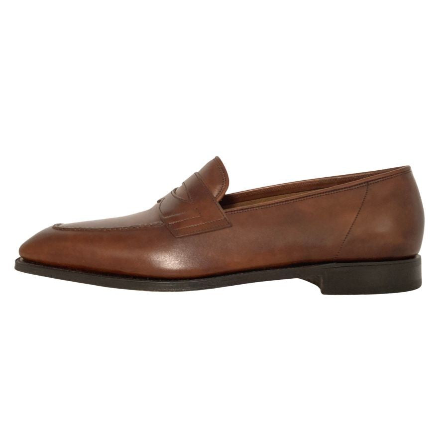 【JOHNLOBB】ジョンロブ ローファー カーフ ブラウン(茶系) サイズ 9E ラスト