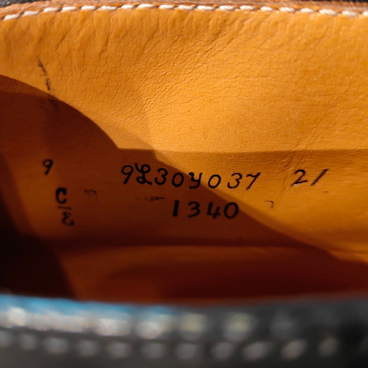 美品【ALDEN】オールデン チャッカブーツ 1340 コードバン ブラック サイズUS9E バリーラスト 参考定価¥225,500-