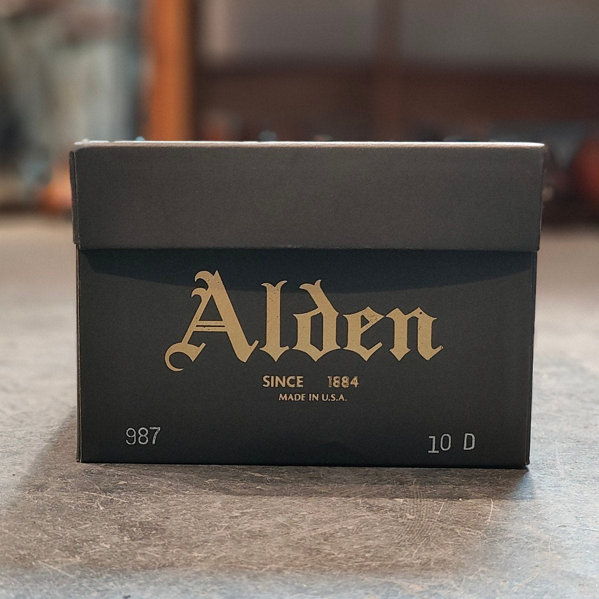 新品未使用【ALDEN】オールデン 987 ペニーローファー コードバン ブラック サイズ US10D バンラスト