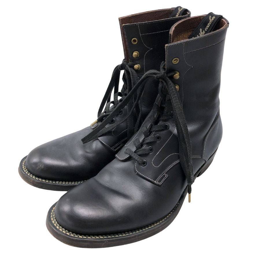 【foot the coacher】フット ザ コーチャー ブーツ ブラック(黒) サイズ 8 ラスト