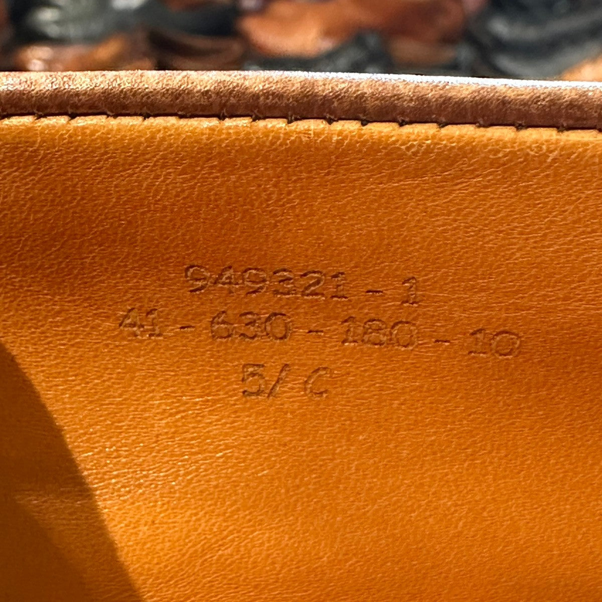 希少【J.M.WESTON】ジェイエムウエストン 180 シグニチャー ローファー チェルケス ブラウン UK5.5C 41ラスト