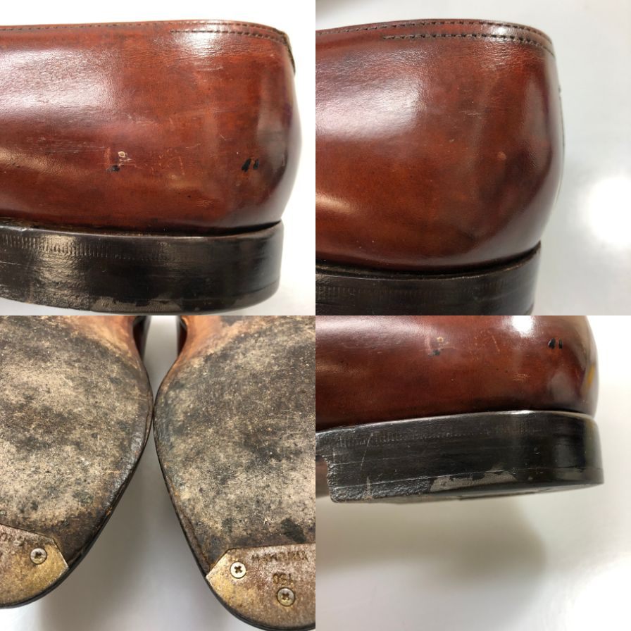 【JOHN LOBB】ジョンロブ フェンコート コインローファー メンズ サイズ7.5E ブラウン