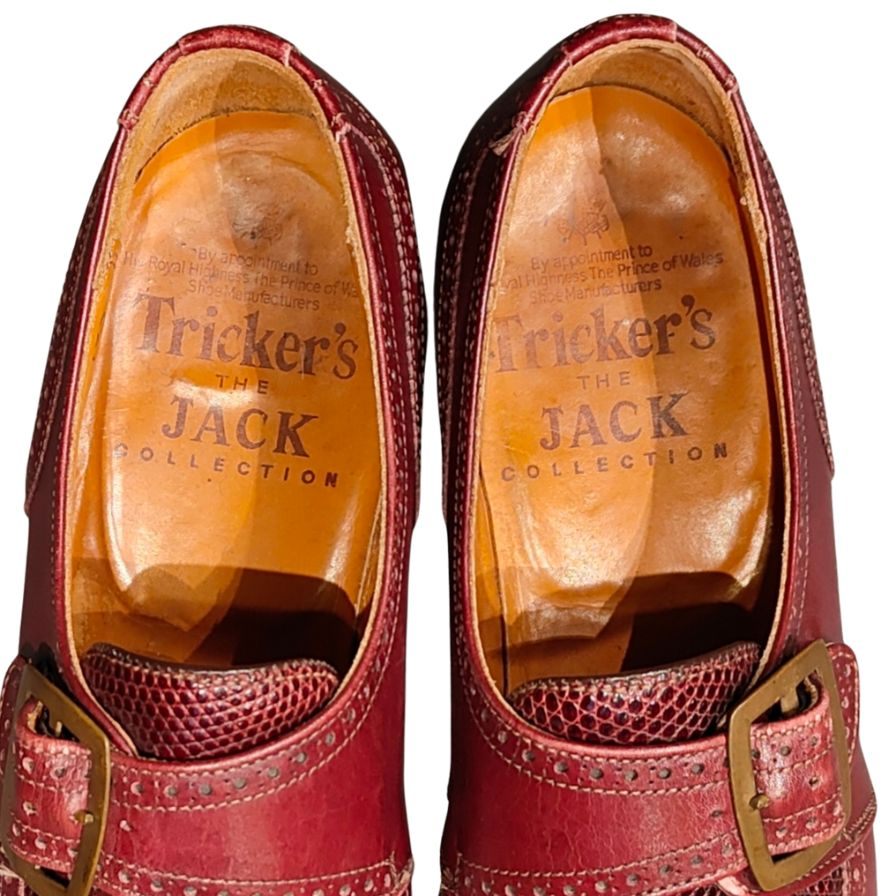 【Tricker’s】トリッカーズ ビジネスシューズ リザード ブラウン(茶系) サイズ UK7 ラスト