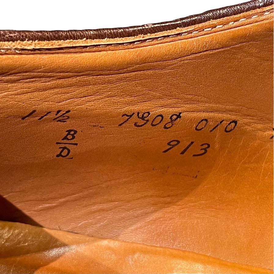 【ALDEN】オールデン 913 ビジネスシューズ ブラウン(茶系) サイズ US11.5D ラスト