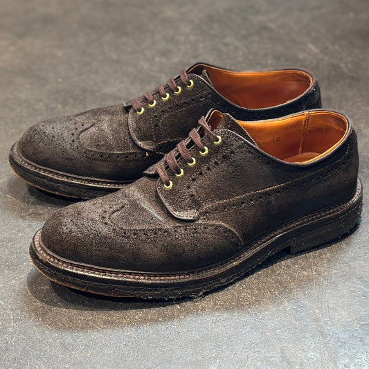 【ALDEN】オールデン 31910 ビジネスシューズ ウイングチップ グリーン(緑) サイズ 7.5 ラスト