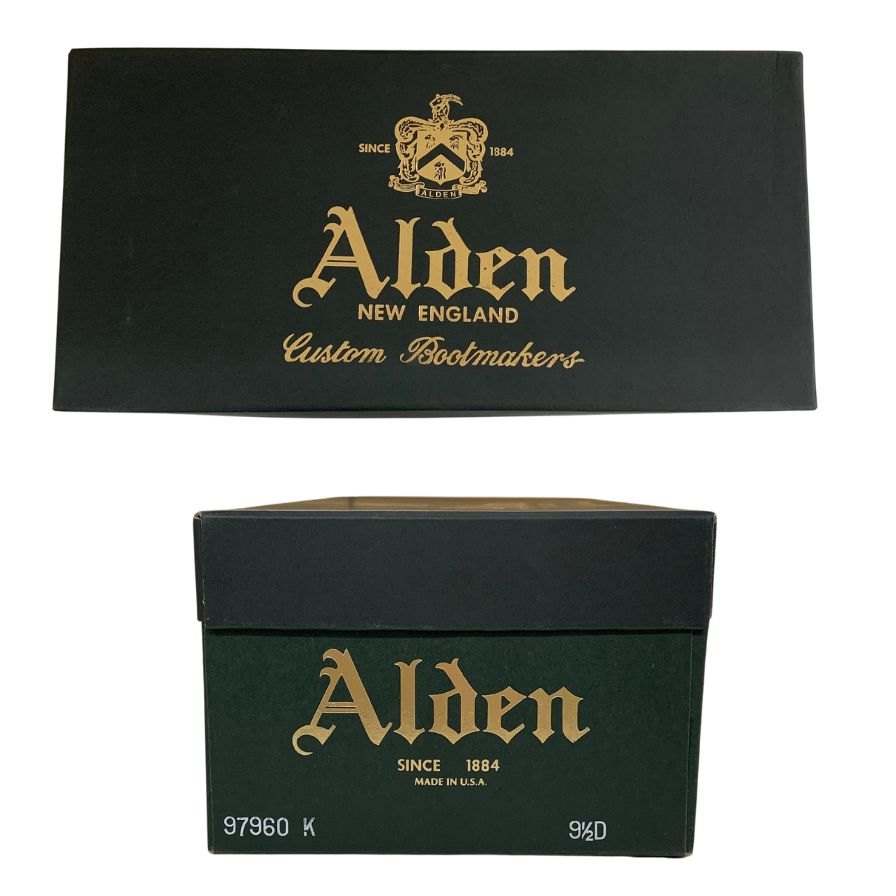 【ALDEN】オールデン 97960K スエードシューズ スウェード ブラウン(茶系) サイズ 9.5D ラスト