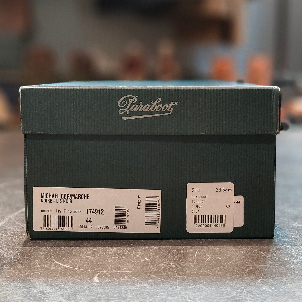 使用数回 【Paraboot】パラブーツ ミカエル チロリアン リスレザー ブラック サイズ EU44 定価¥94,600-