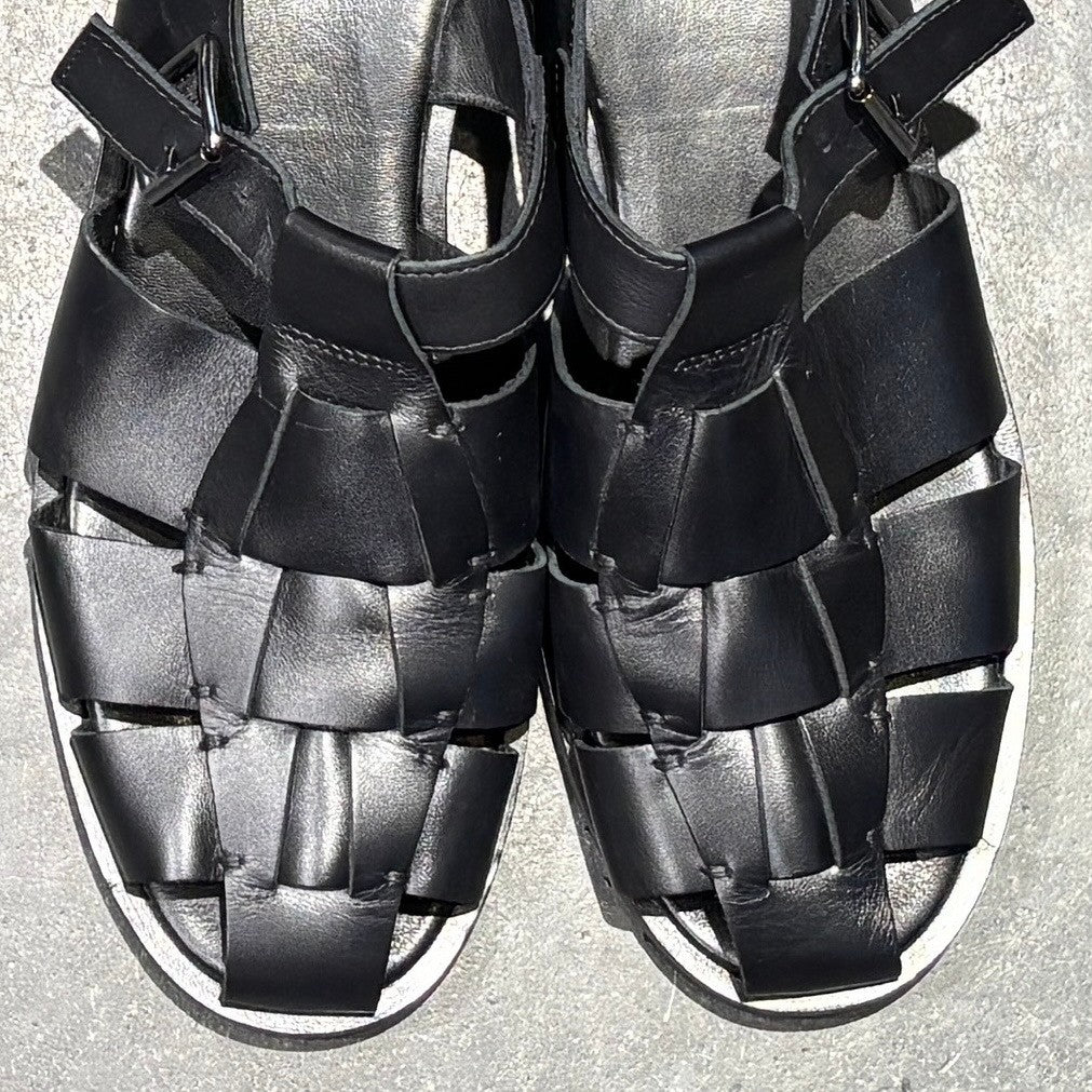 【Paraboot】パラブーツ グルカサンダル パシフィック カーフ ブラック サイズ 44