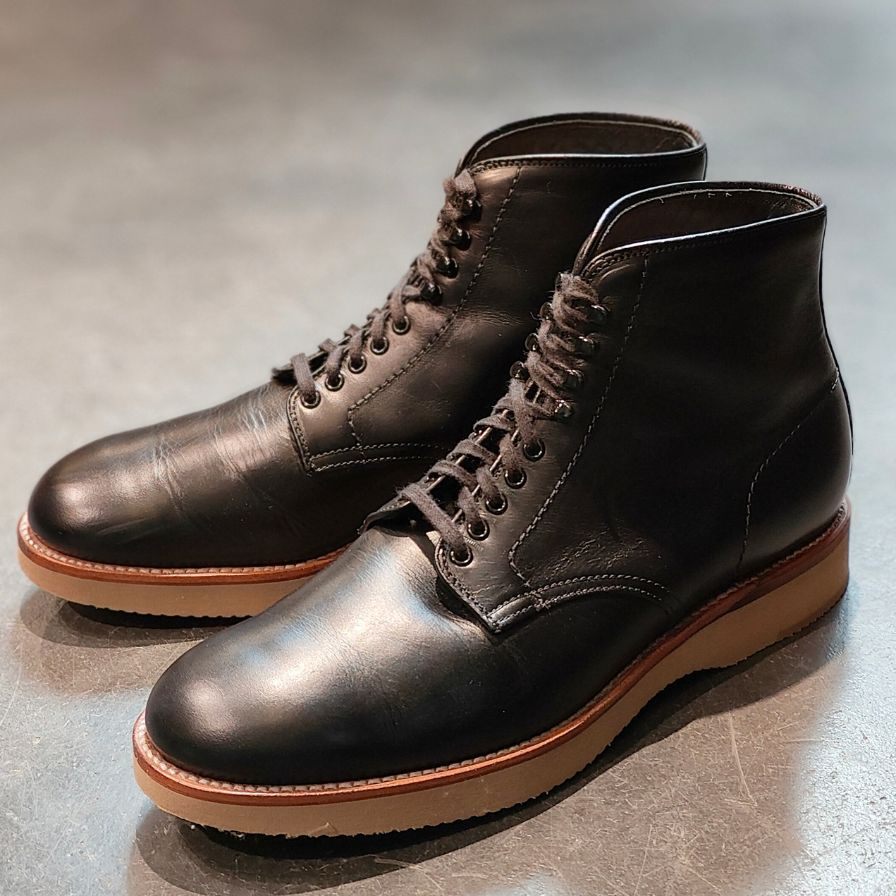 極美品◆【ALDEN】オールデン N4803H ブーツ クロムエクセル ブラック(黒) サイズ US9.5D 379ラスト
