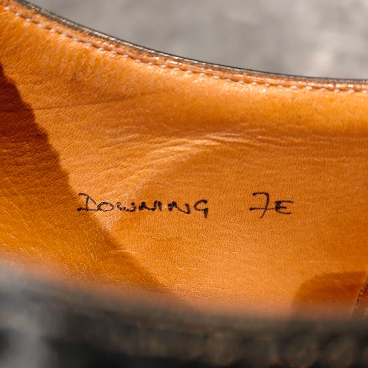 【Lloyd Footwear】ロイドフットウェア downing ウイングチップ カーフ ブラック サイズUK7E