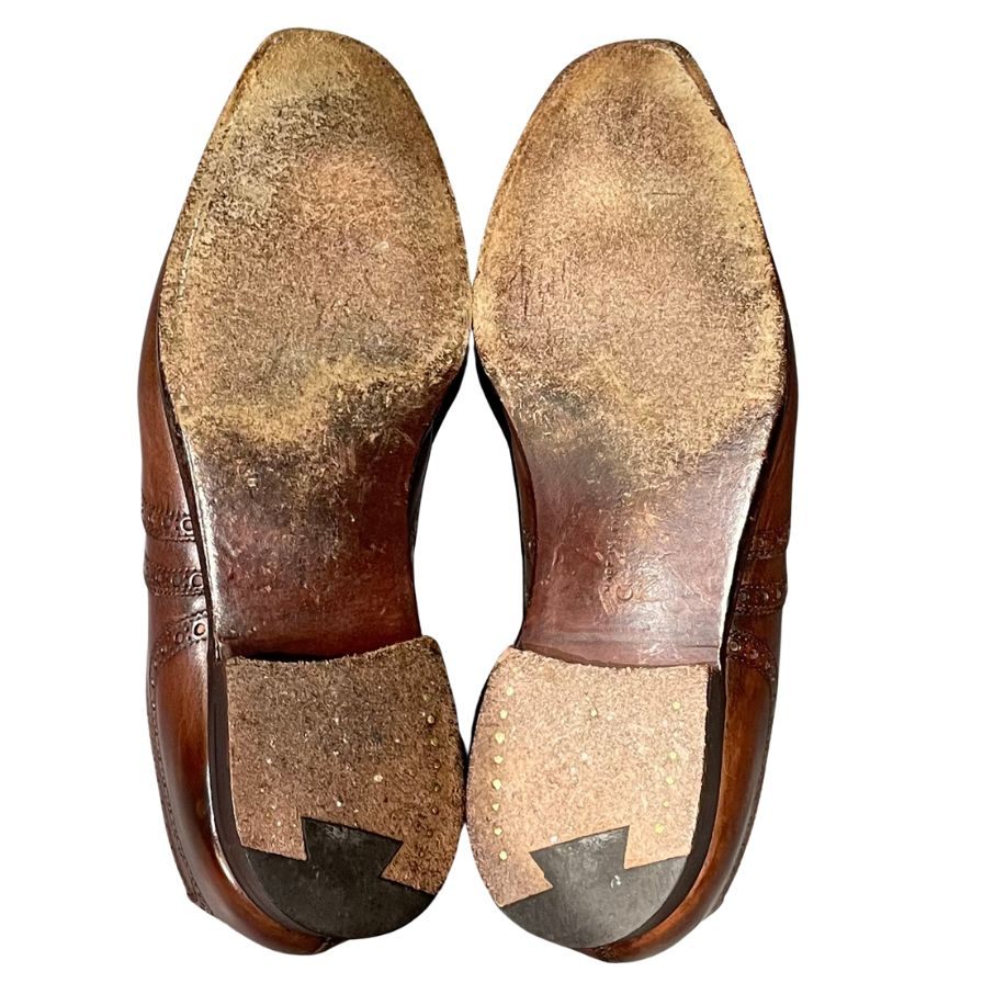【Crockett&Jones】クロケット&ジョーンズ LA ビジネスシューズ ブラウン(茶系) サイズ UK7.5E ラスト