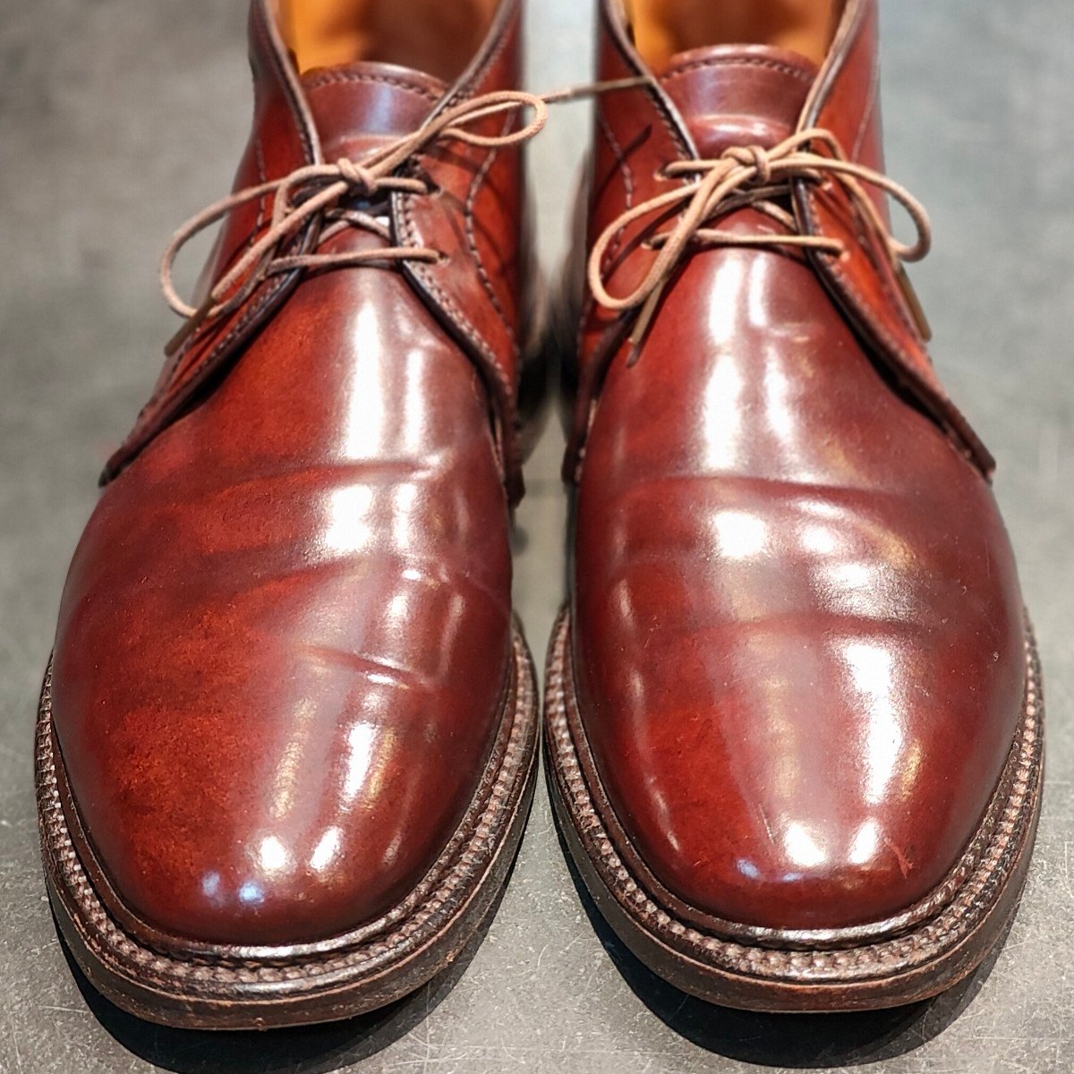 【ALDEN】オールデン 1339 チャッカブーツ コードバン バーガンディ サイズ US9D バリーラスト 定価¥216,700-