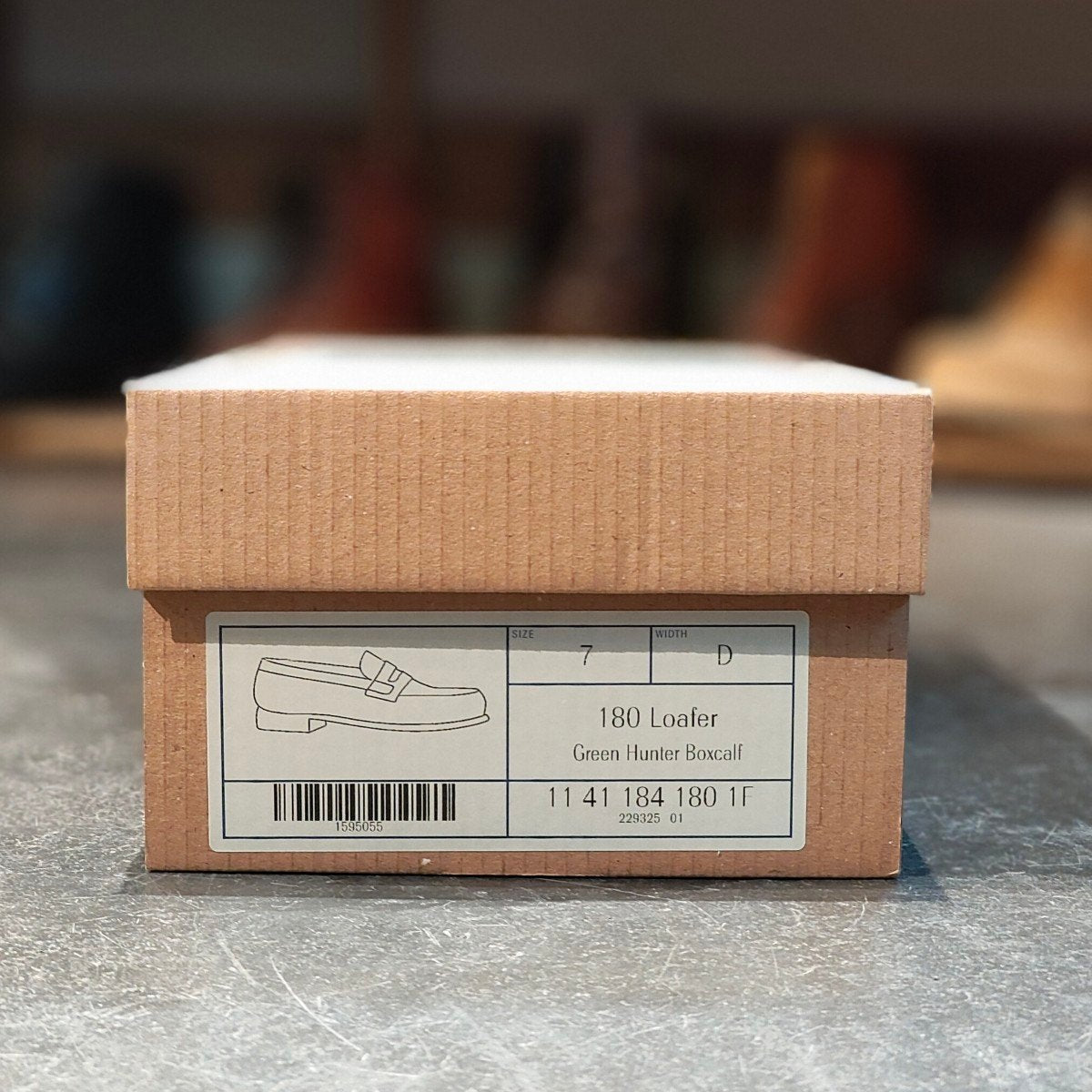 新品未使用 【J.M.WESTON】ジェイエムウエストン 180 シグニチャーローファー ボックスカーフ ハンターグリーン サイズ UK7D 41ラスト 定価151,800-