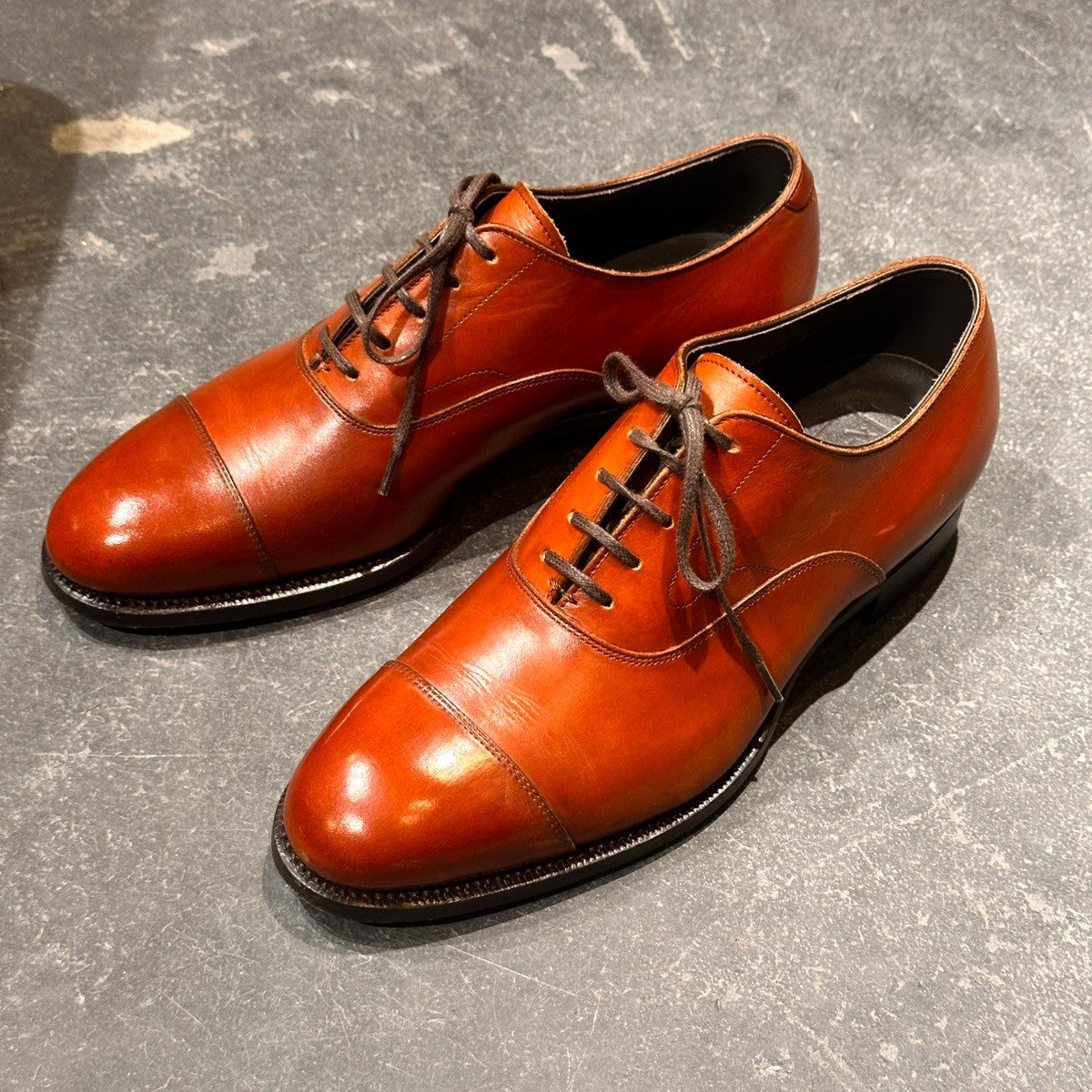 極美品【SANYO YAMACHO】三陽山長 R2010 友二郎 ストレートチップ