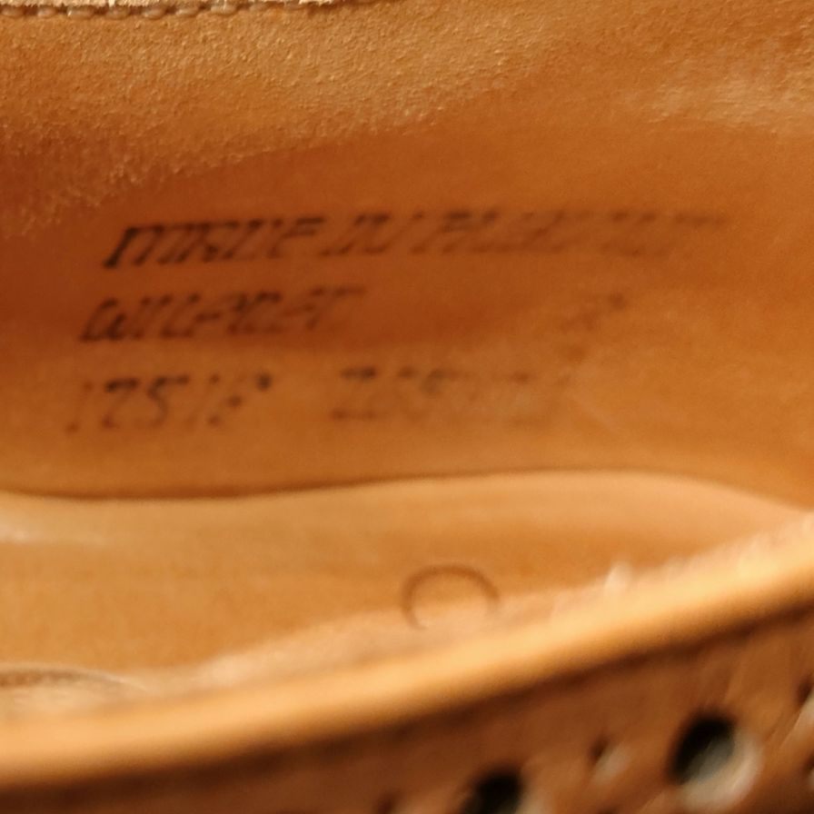 【JOSEPH CHEANEY】ジョセフチーニー ウィルフレッド セミブローグ ブラウン サイズ UK8