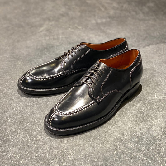 【ALDEN】レザーシューズ 2451 NST コードバン バリーラスト ブラック サイズUS7.5D