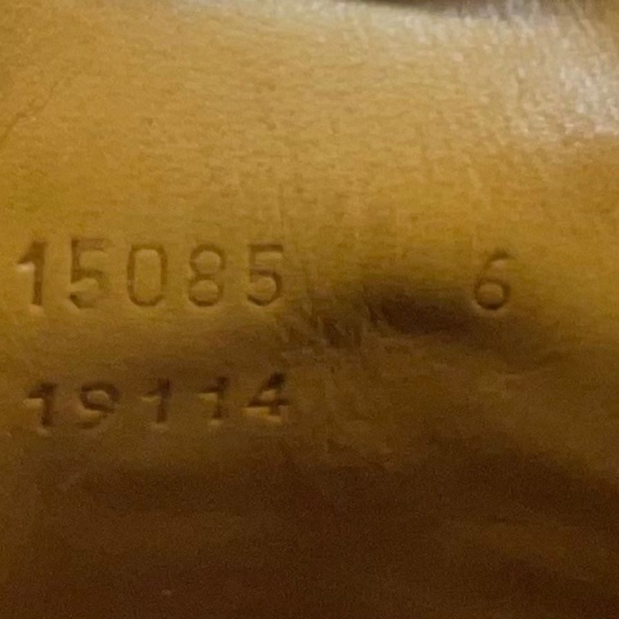 【YANKO】ヤンコ Uチップ 15085 コードバン ブラック サイズ 6