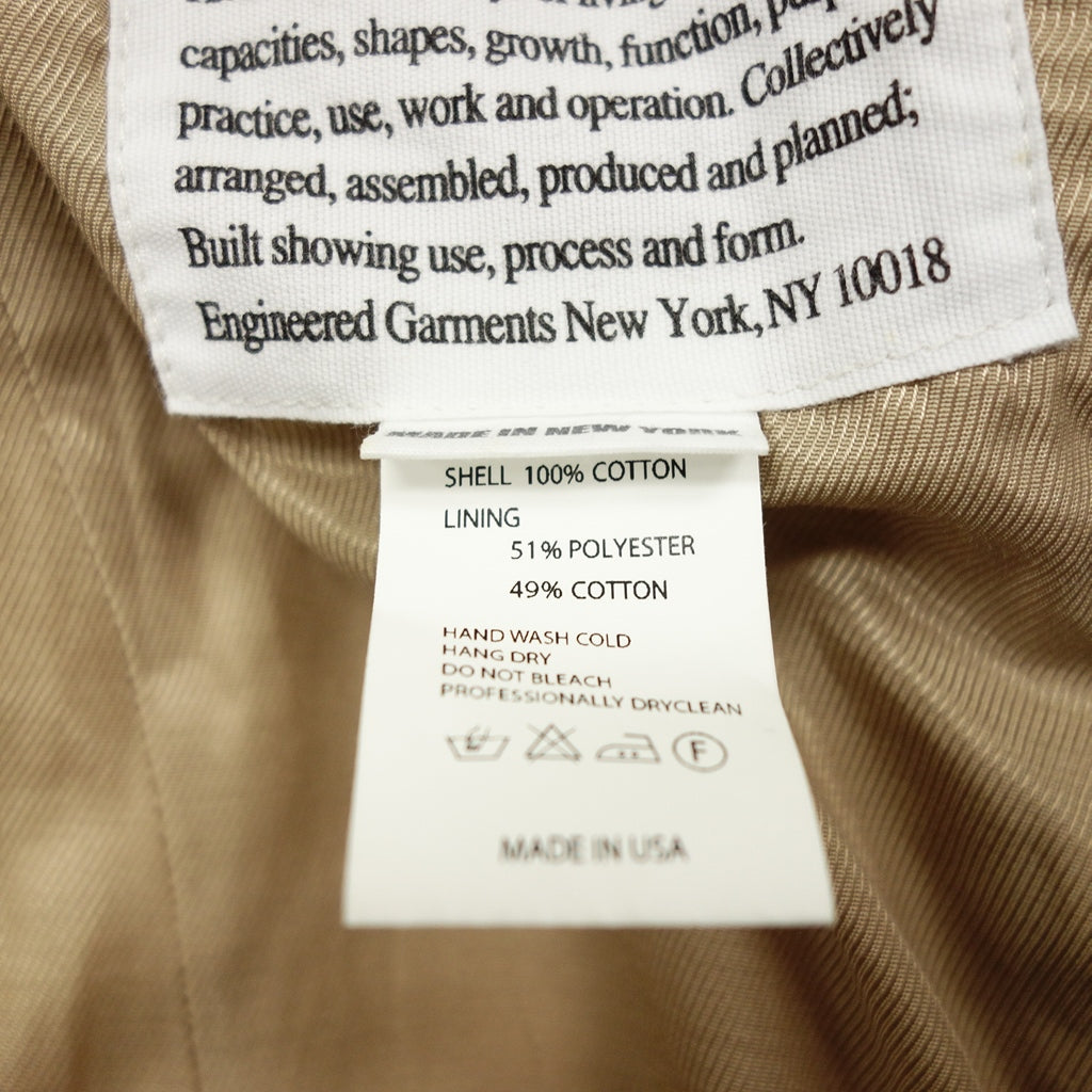 【Engineered Garments】エンジニアードガーメンツ フリークスストア別注 コート カーキ サイズ M