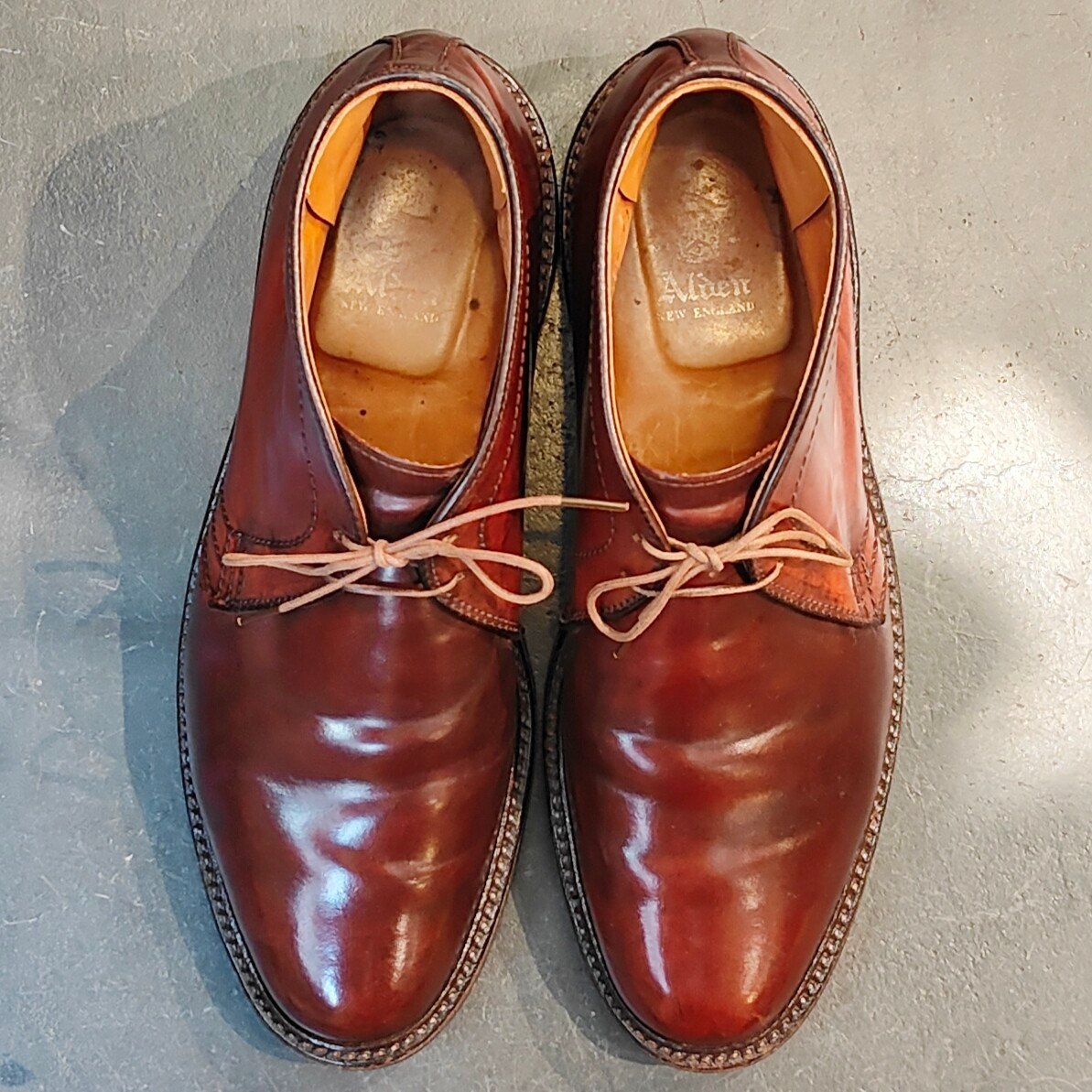 【ALDEN】オールデン 1339 チャッカブーツ コードバン バーガンディ サイズ US9D バリーラスト 定価¥216,700-