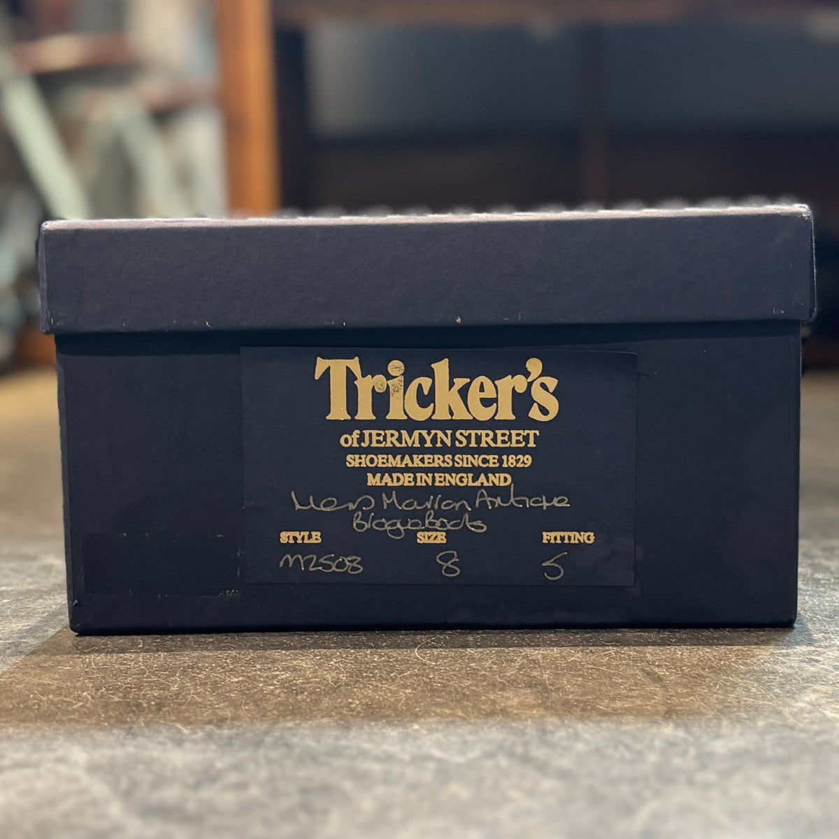 【Tricker's】トリッカーズ モールトン M2508 カントリーブーツ ウイングチップ カーフ ブラウン サイズ UK8