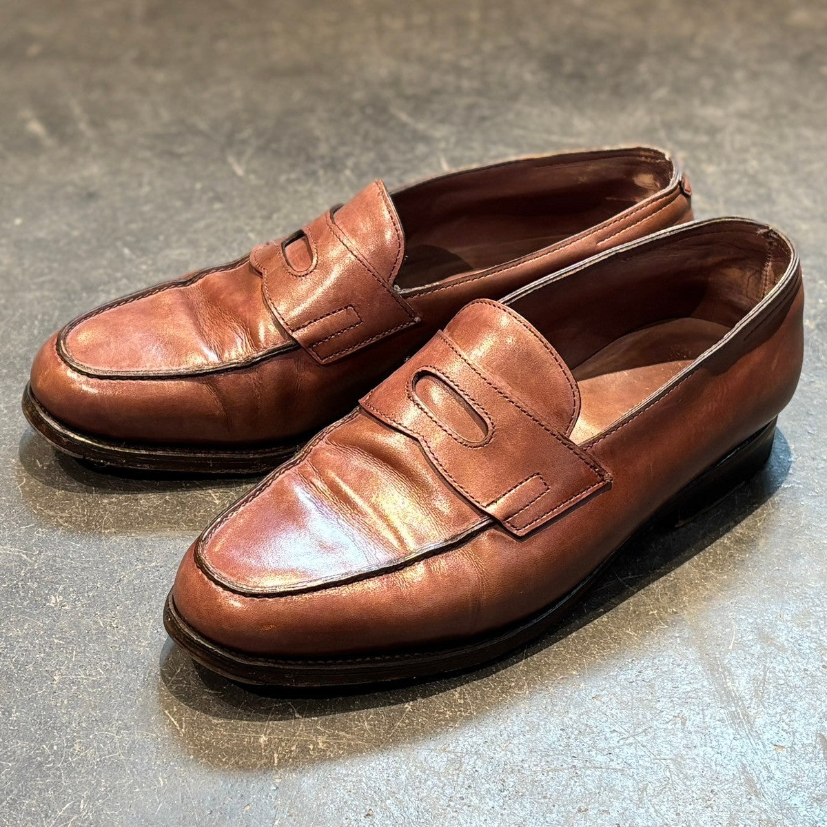 【JOHN LOBB】ジョンロブ ロペス カーフ ブラウン サイズ UK5.5相当 参考定価¥269,500-