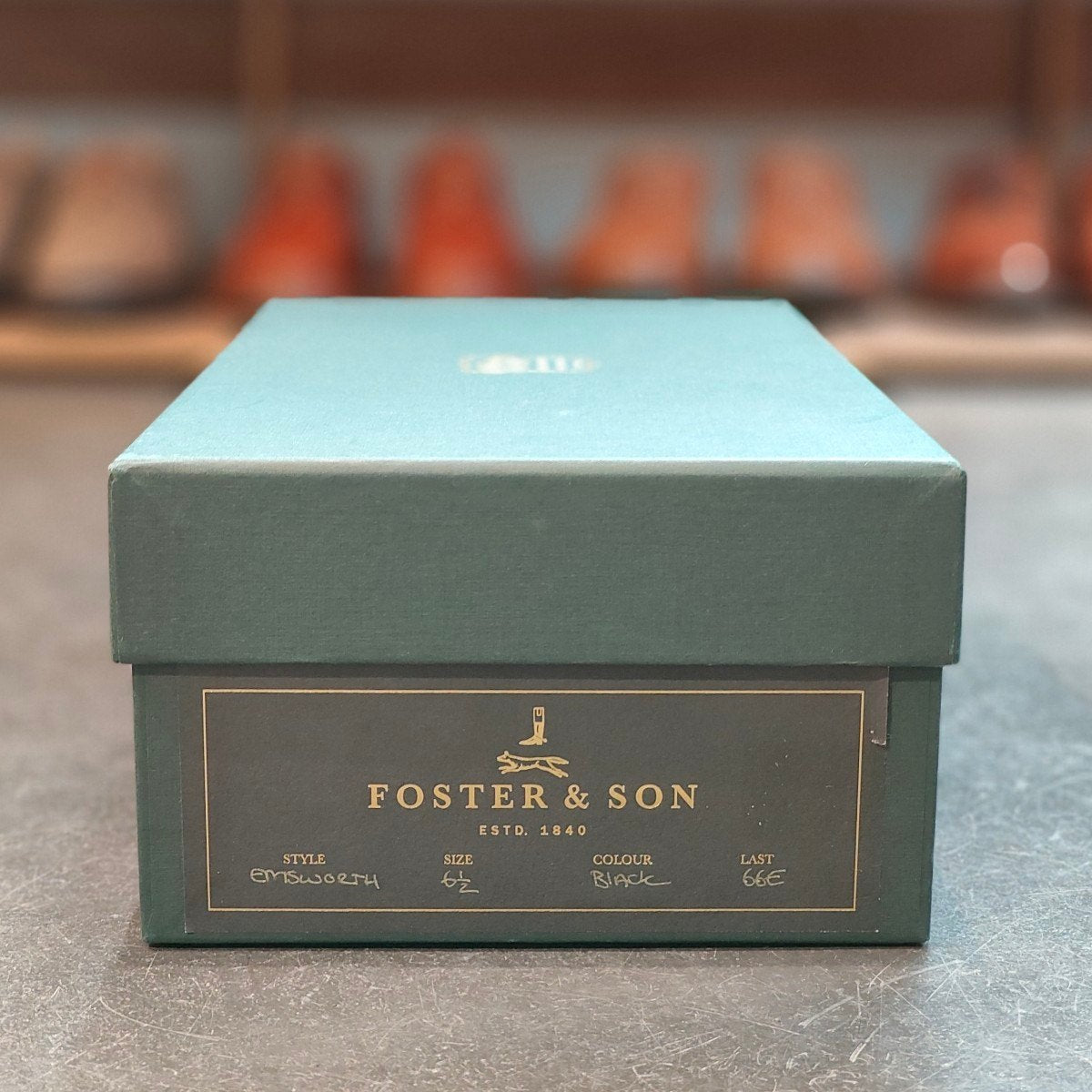 美品 【FOSTER&SON】フォスター&サン EMSWORTH ダブルモンクストラップ カーフ ブラック サイズ UK6.5E 66ラスト