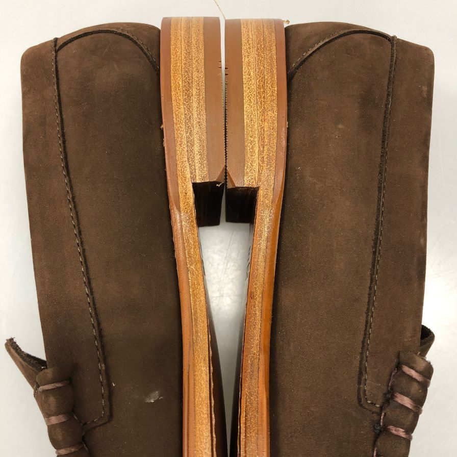 新品未使用 【G.H.Bass&Co. 】 ジーエイチバス 11711D ラーソン ローファー ヌバック ブラウン サイズ US7