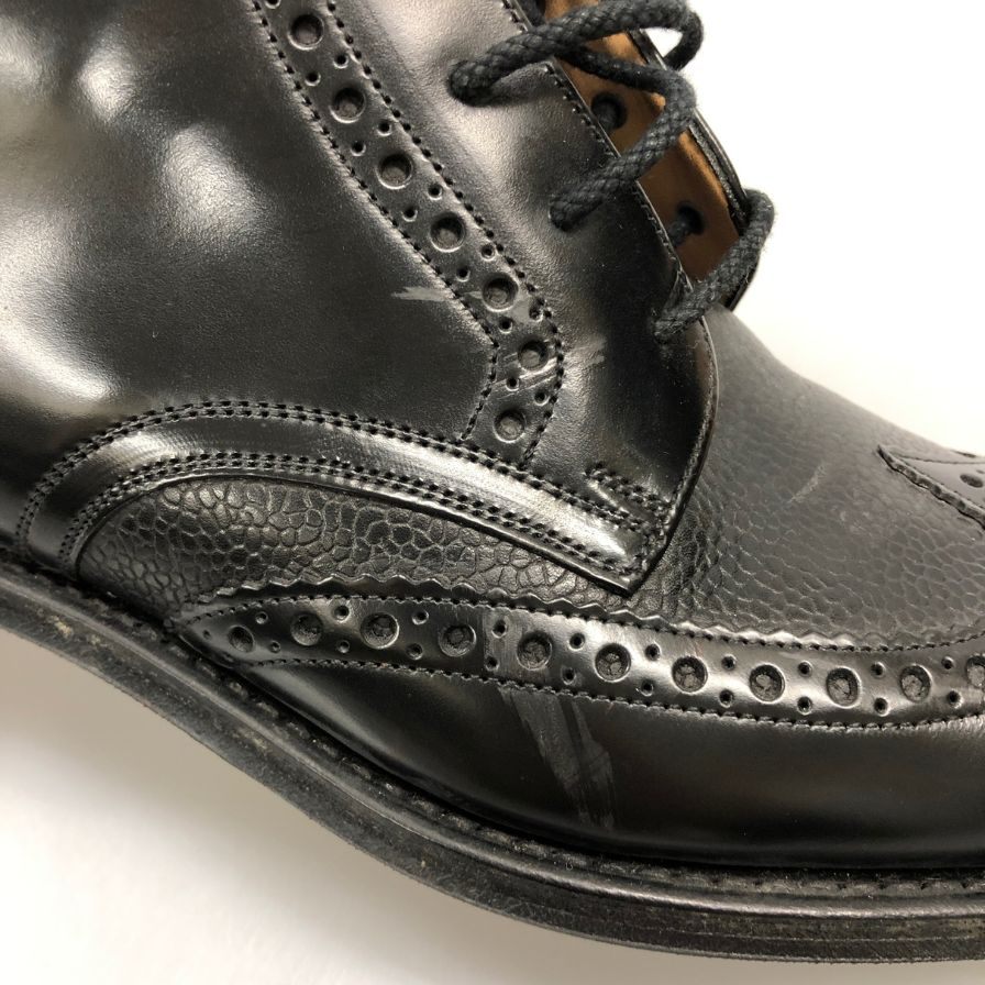 【Church`s】チャーチ ブーツ カーフ ブラック(黒) サイズ 75F 73ラスト