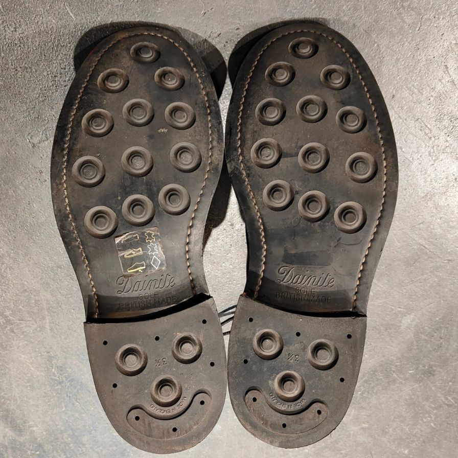 【Tricker’s】トリッカーズ ブーツ イミテーションキャップトゥ カーフ サイズ UK9